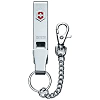 Victorinox V41859 Mosquetón Metalico con Cadena- Gris- M